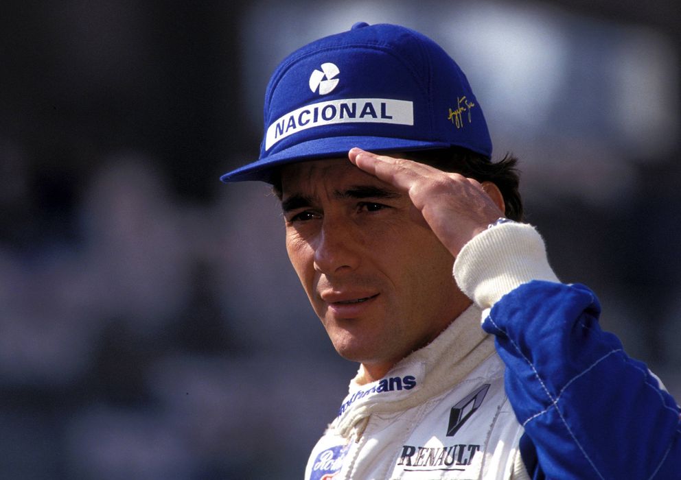 Foto: Ayrton Senna.