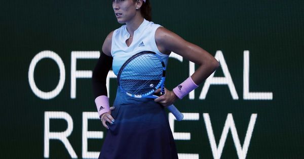 Foto: La tenista española Garbiñe Muguruza. (Reuters)