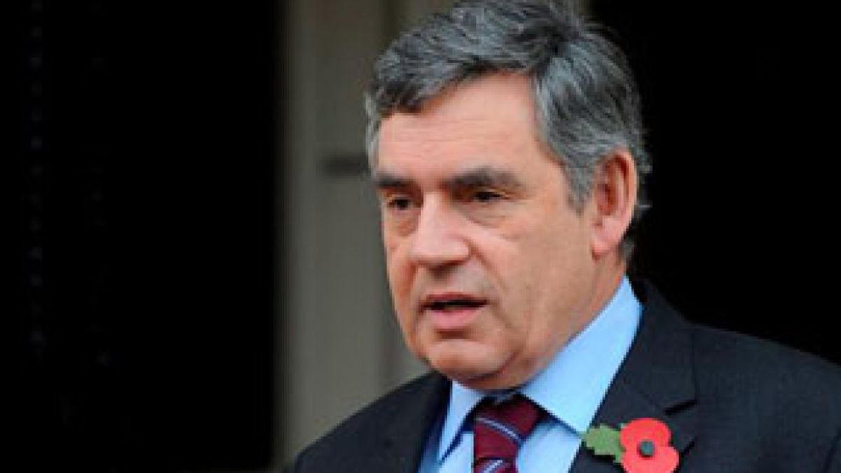 Gordon Brown propone un posible impuesto a las transacciones financieras globales