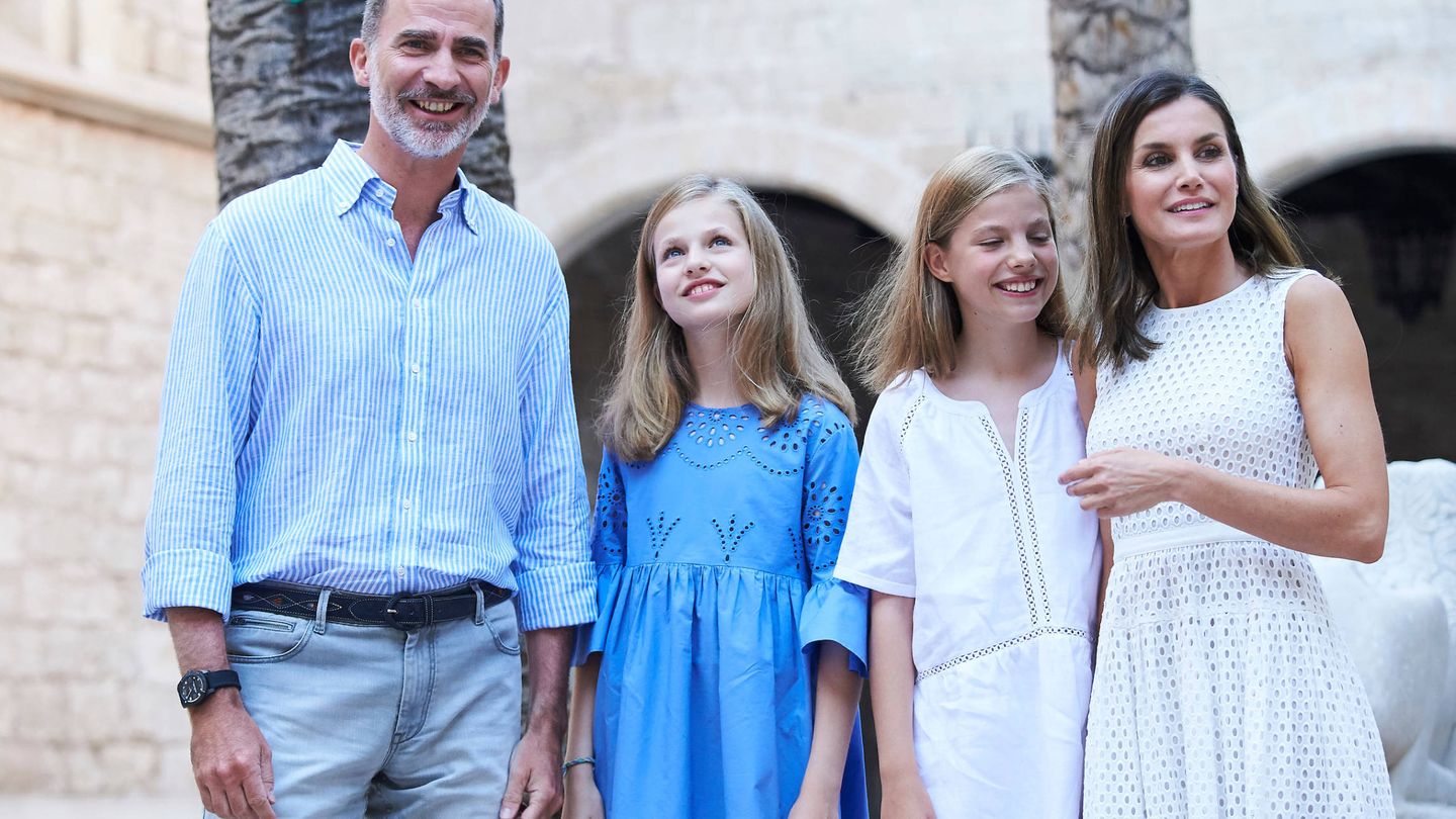 La familia real, el año pasado en Mallorca. (Limited Pictures)