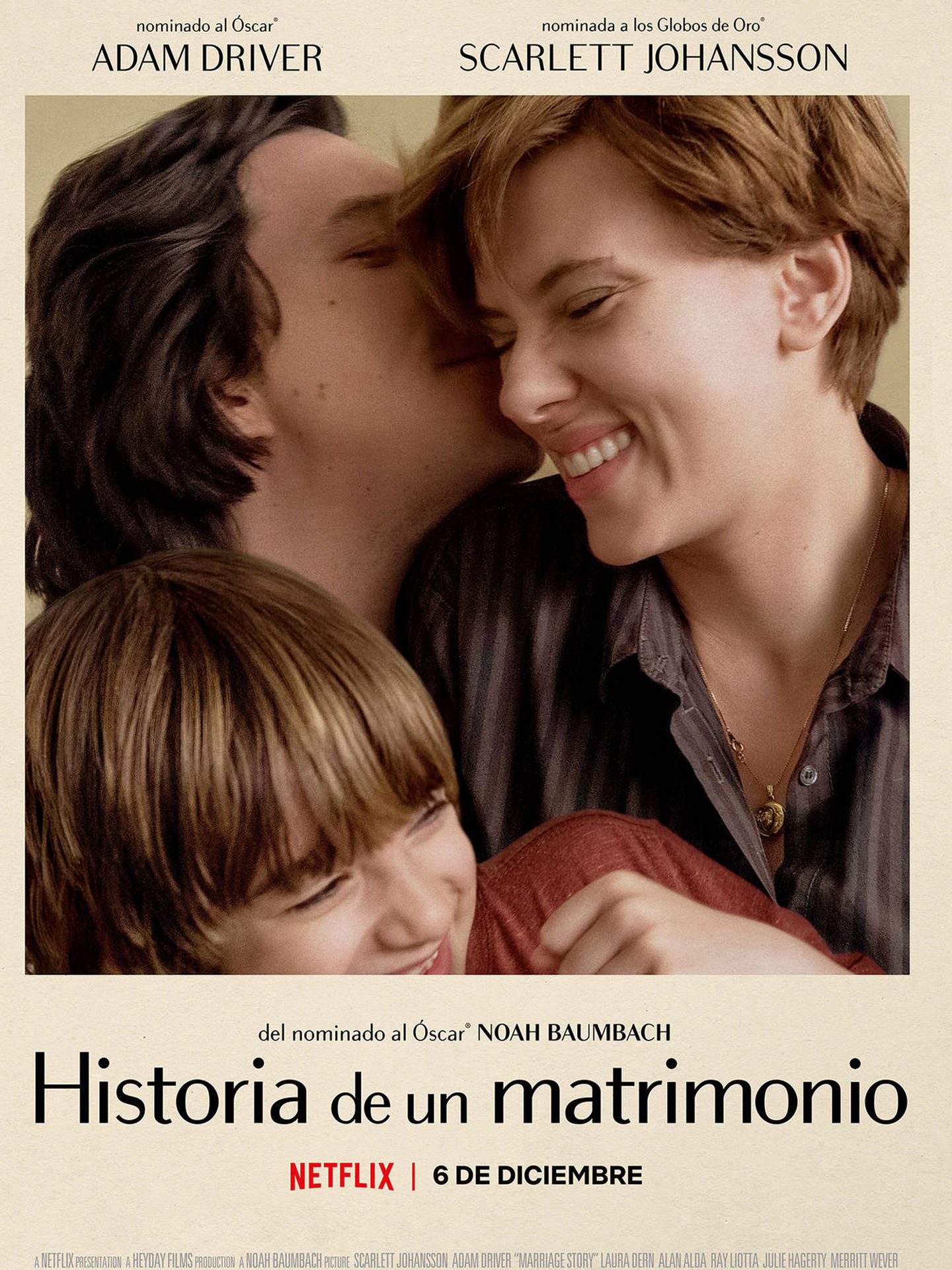 Cartel de 'Historia de un matrimonio'.