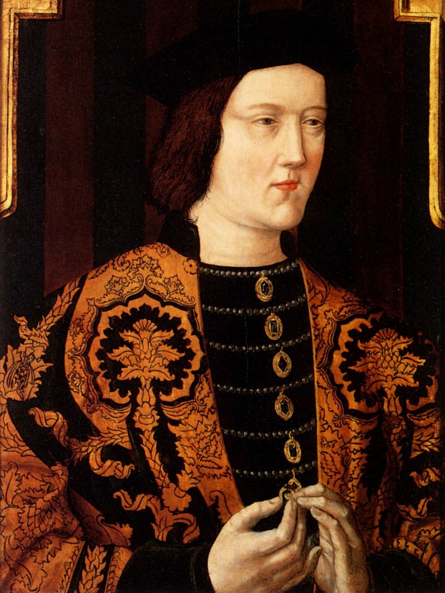 Retrato anónimo de Eduardo de York. 