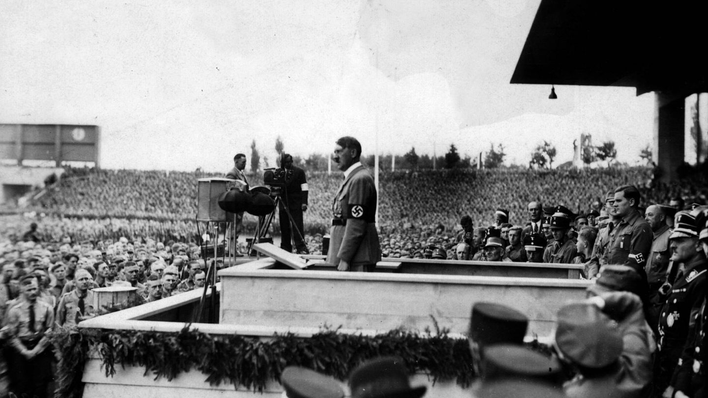 Hitler en Nuremberg, 1933. (Cordon Press)