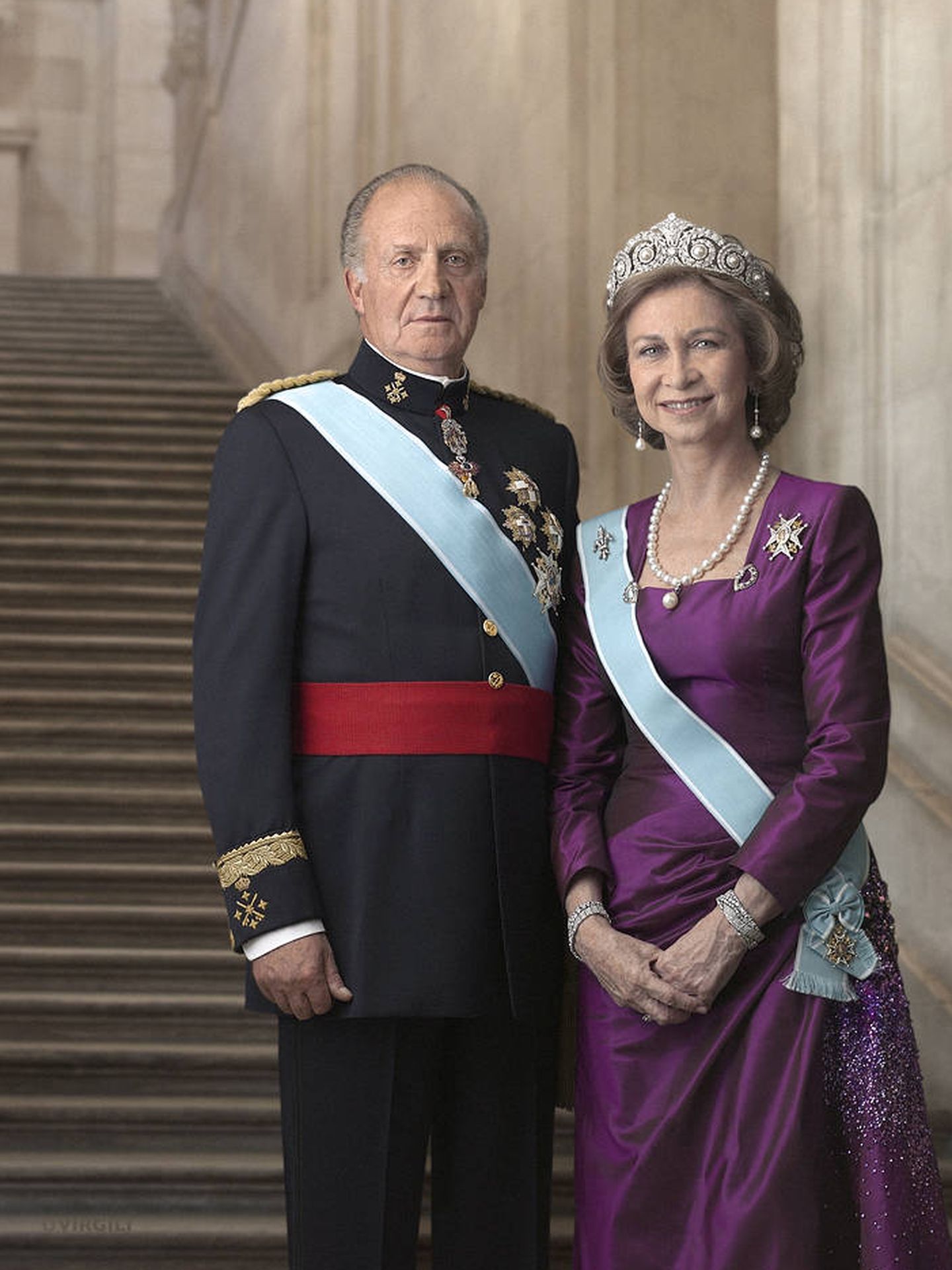 Los reyes Juan Carlos y Sofía en 2010. (Dany Virgili / Casa Real)