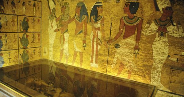 Foto: Vista de la tumba de Tutankamón en el Valle de los Reyes de Luxor. (EFE)