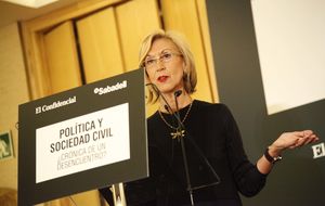 Rosa Díez ignora los cantos de sirena para aliarse con Ciutadans