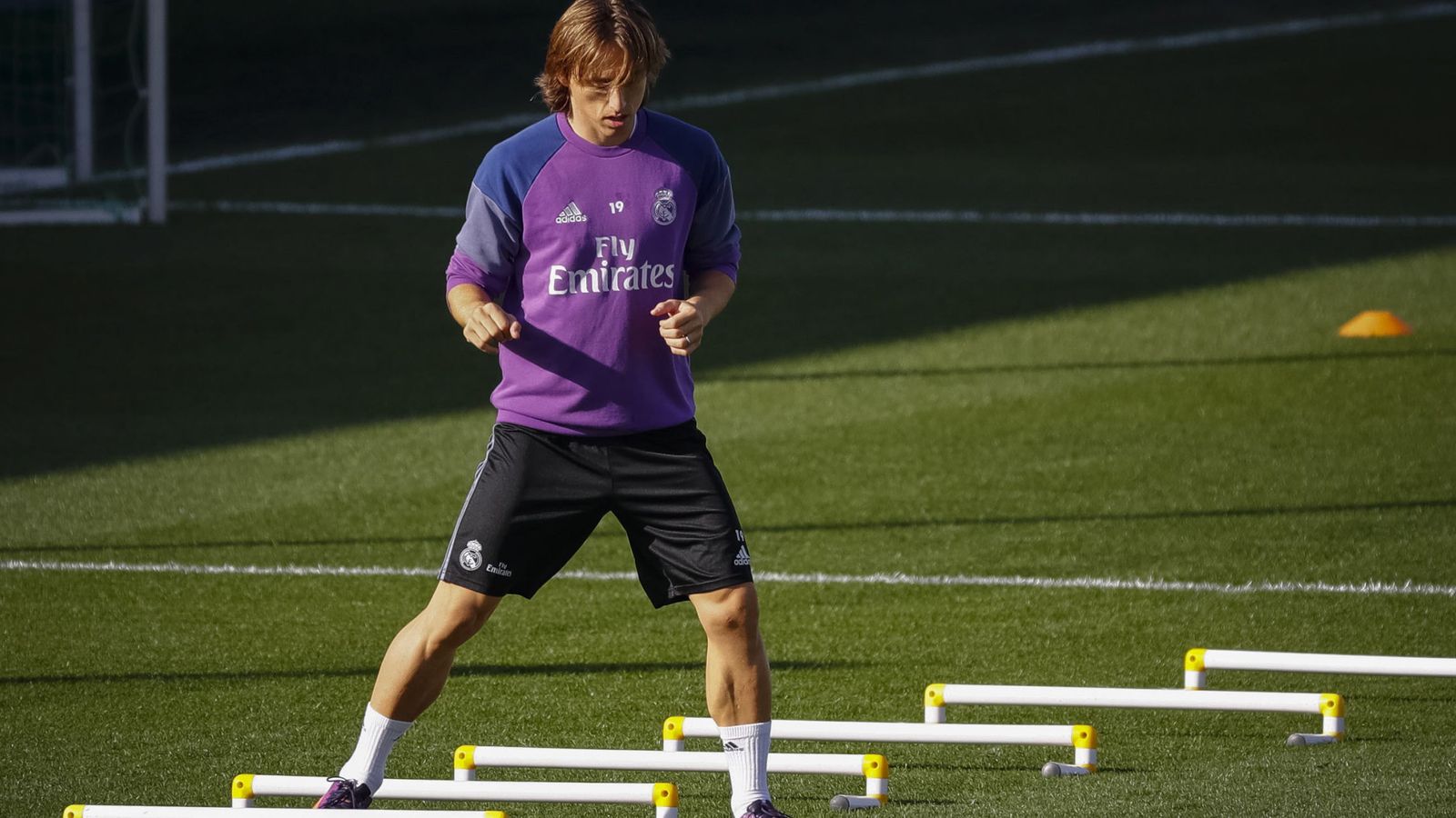 Foto: El centrocampista del Real Madrid Luka Modric. (EFE)