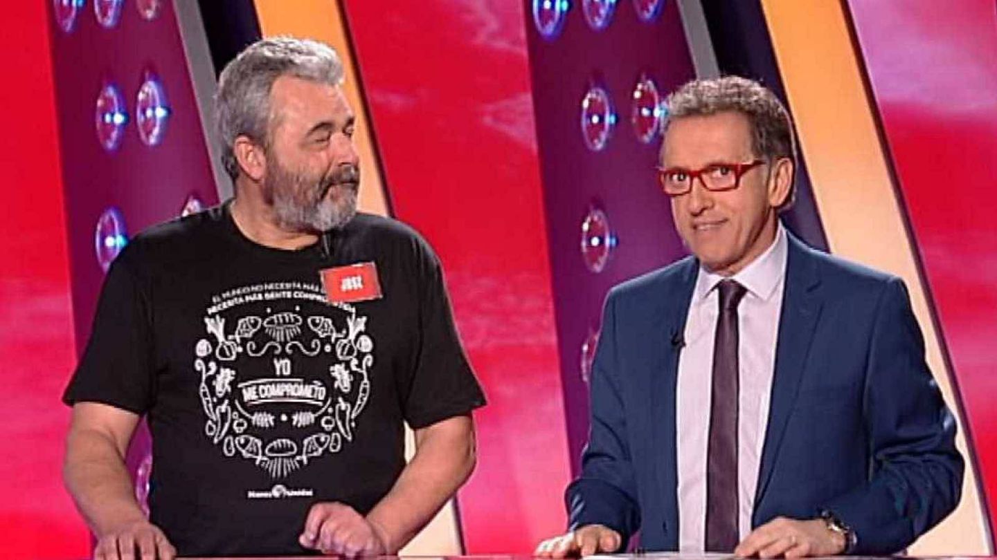 José Pinto y Jordi Hurtado, en 'Saber y ganar'. (TVE)