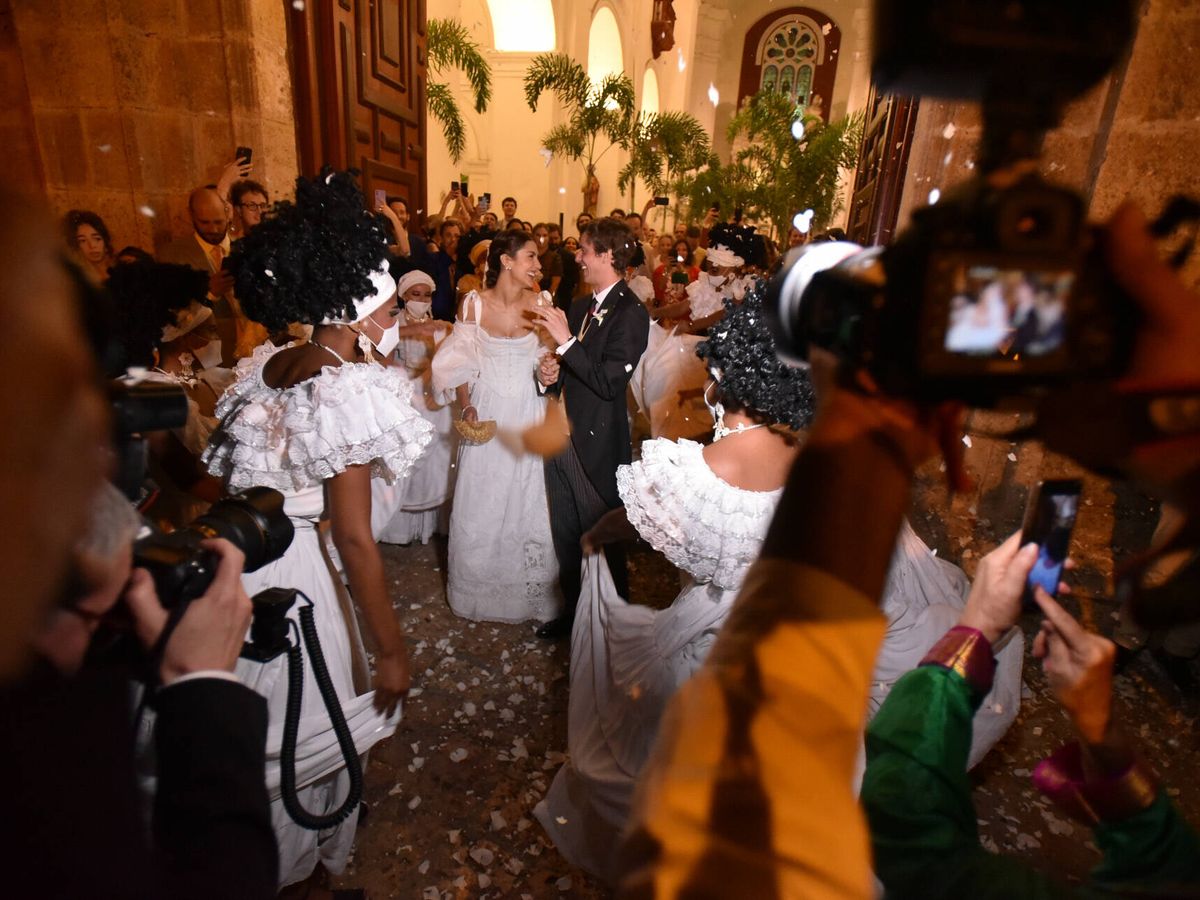 Foto: Josef-Emanuel y Claudia de Liechtenstein, recién casados. (Gtres)