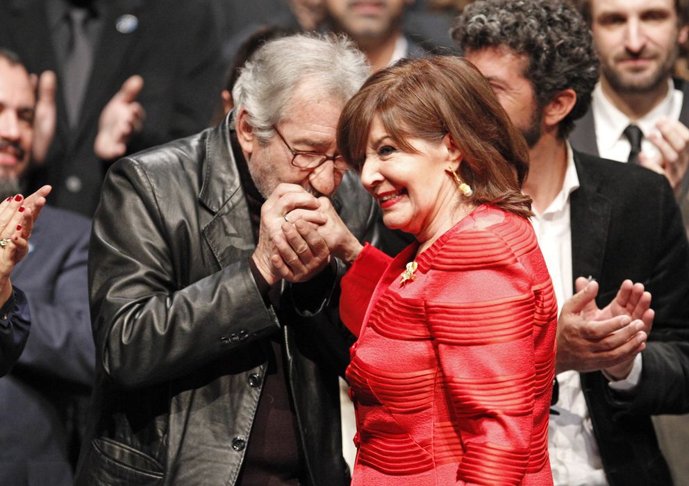 Foto: Concha Velasco y José Sacristán en los Premios Goya 2013 (Gtres)