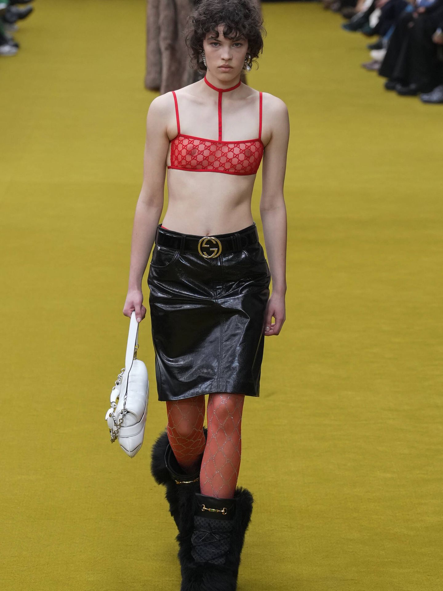 El desfile de Gucci en la Semana de la Moda de Milán. (Imaxtree)