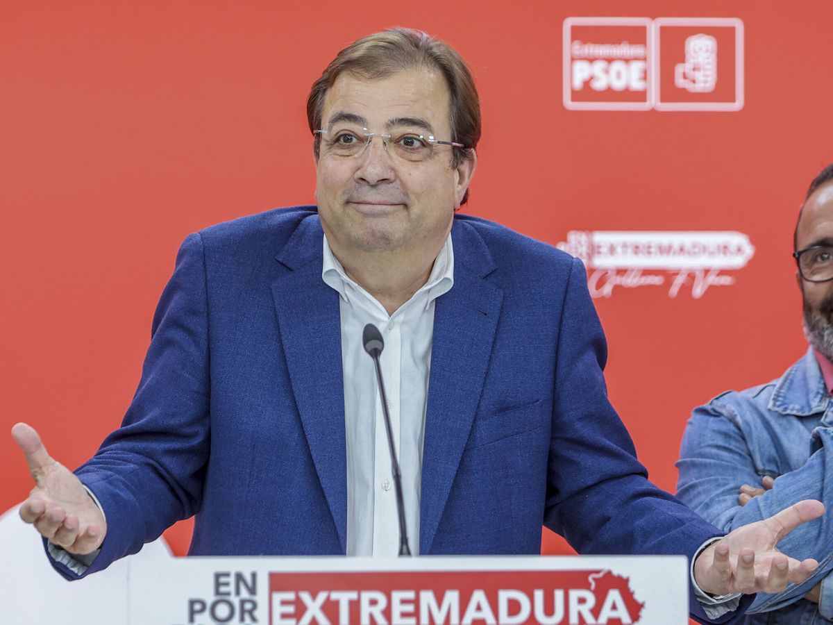 Foto: El secretario general del PSOE de Extremadura, Guillermo Fernández Vara. (EFE/Jero Morales)