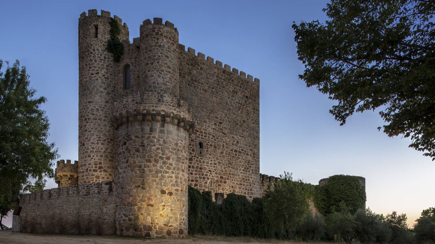 Castillo medieval de la Coracera, en San Martín de Valdeiglesias. (Foto: cedida por la Comunidad de Madrid)