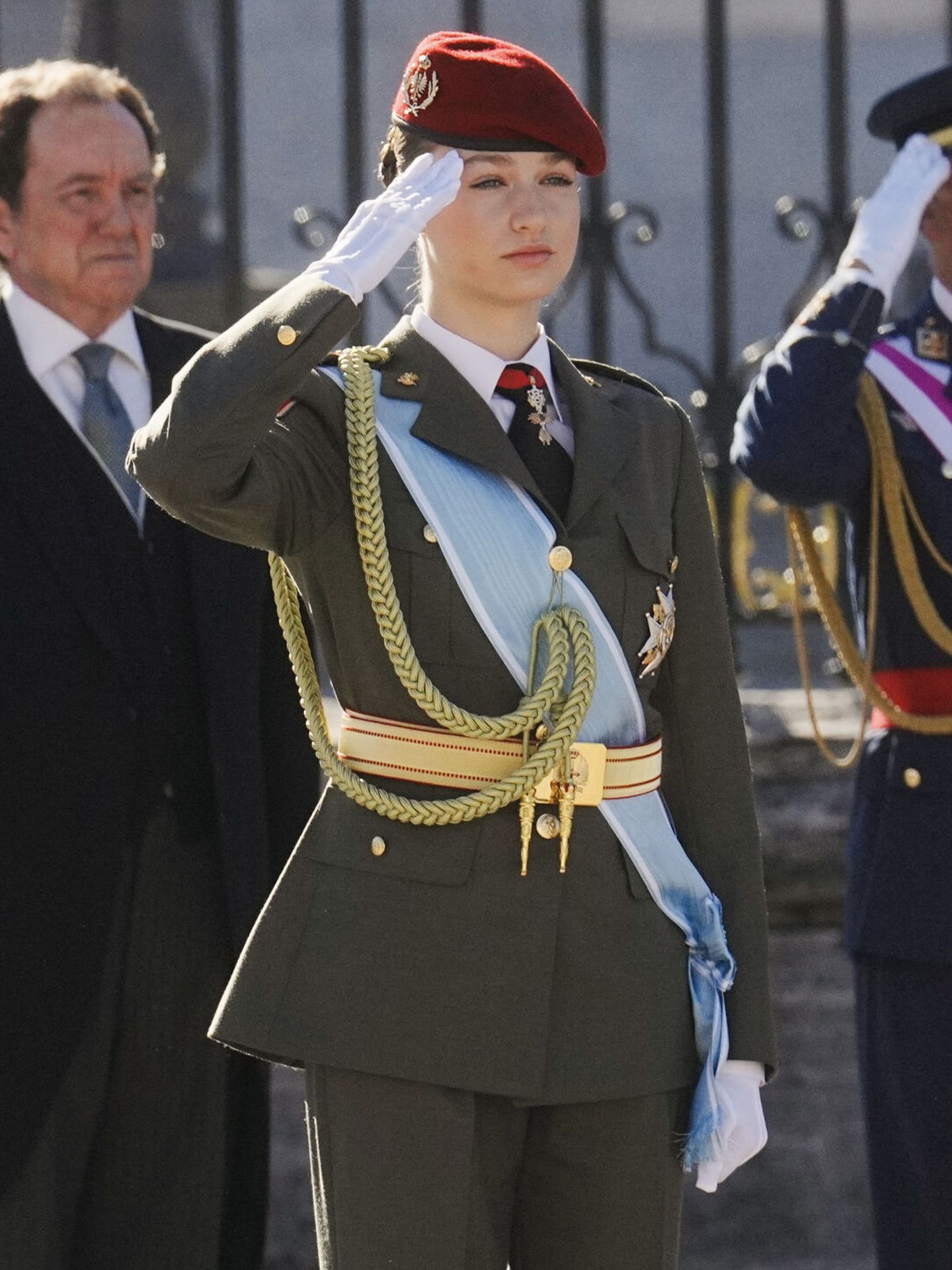 La Princesa en la Pascua Militar el pasado 6 de enero. (EFE)