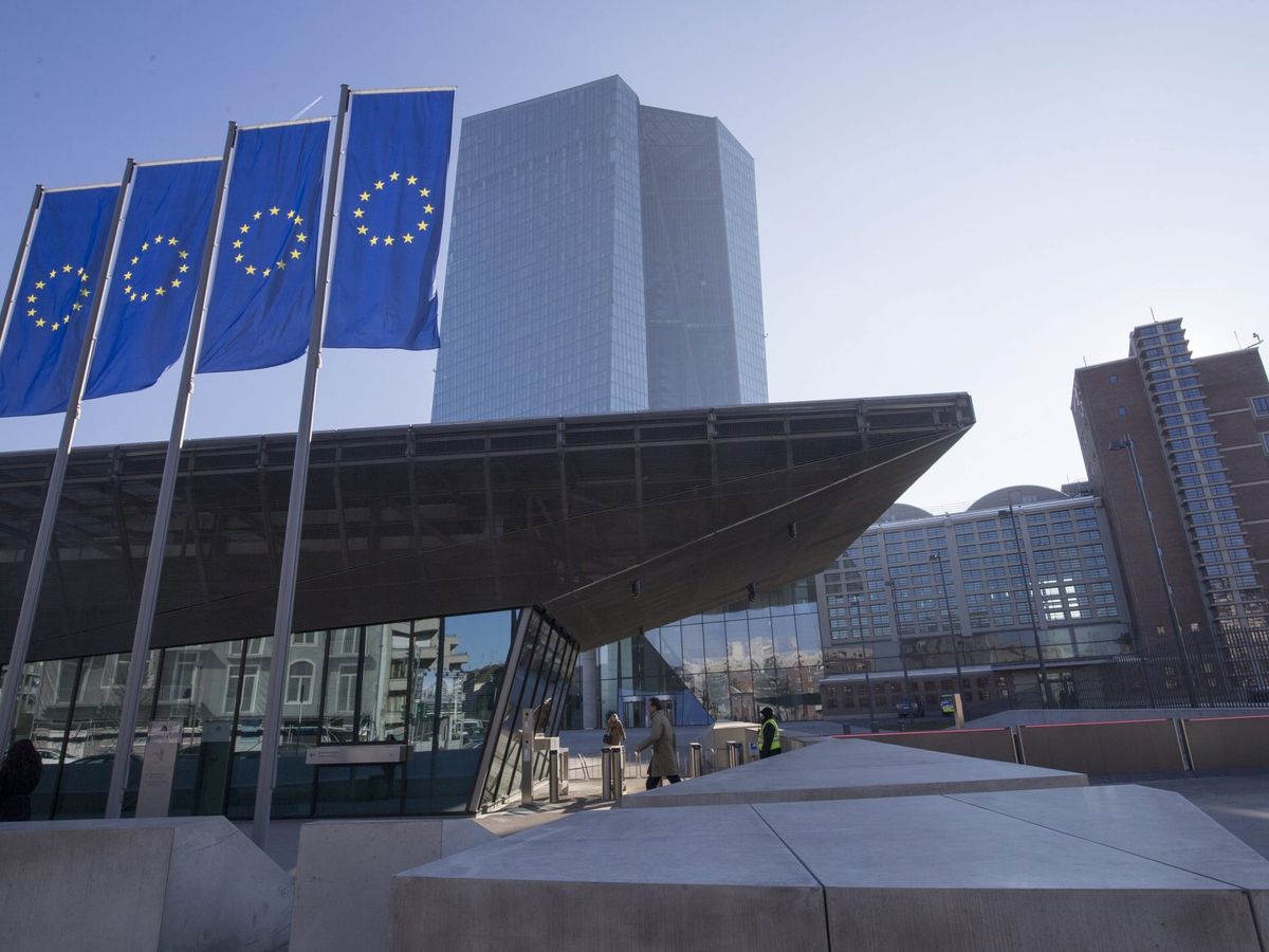 Foto: La sede del Banco Central Europeo (BCE) en Fráncfort. (EFE)