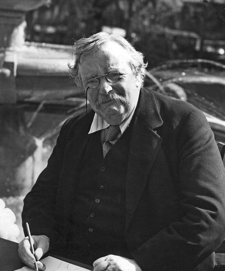 Foto: G. K. Chesterton. (EFE)