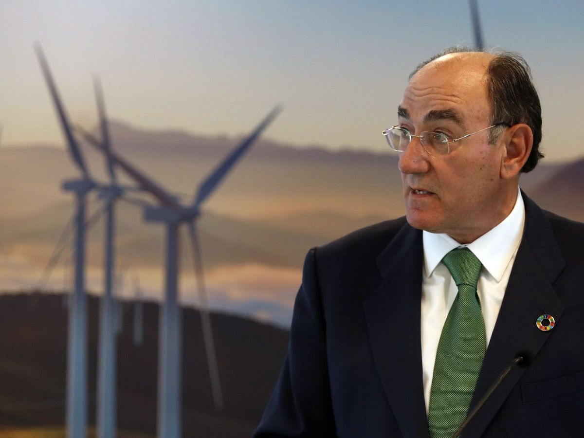 Foto: El presidente de la compañía eléctrica Iberdrola, Ignacio Galán