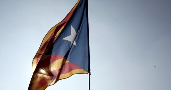 Foto: Bandera separatista catalana. (Reuters)