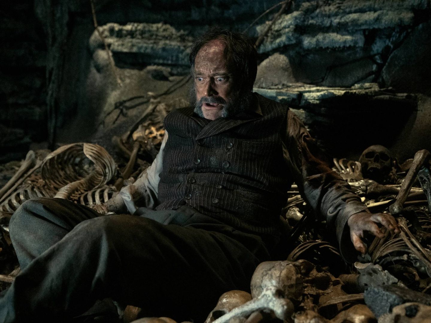 Una imagen de 'Ratas de cementerio', episodio de 'El gabinete de curiosidades de Guillermo del Toro'. (Netflix)