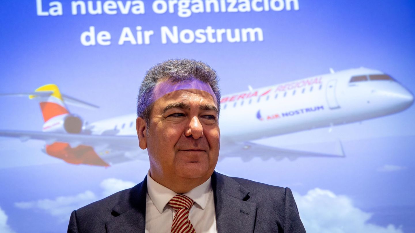 El presidente de Air Nostrum, Carlos Bertomeu. (EFE)
