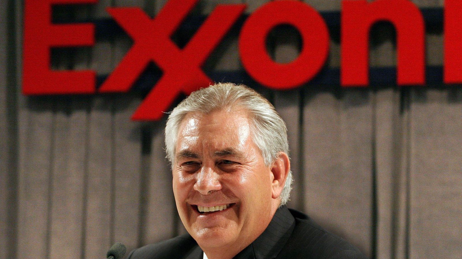 Foto: El presidente de ExxonMobil, Rex Tillerson.