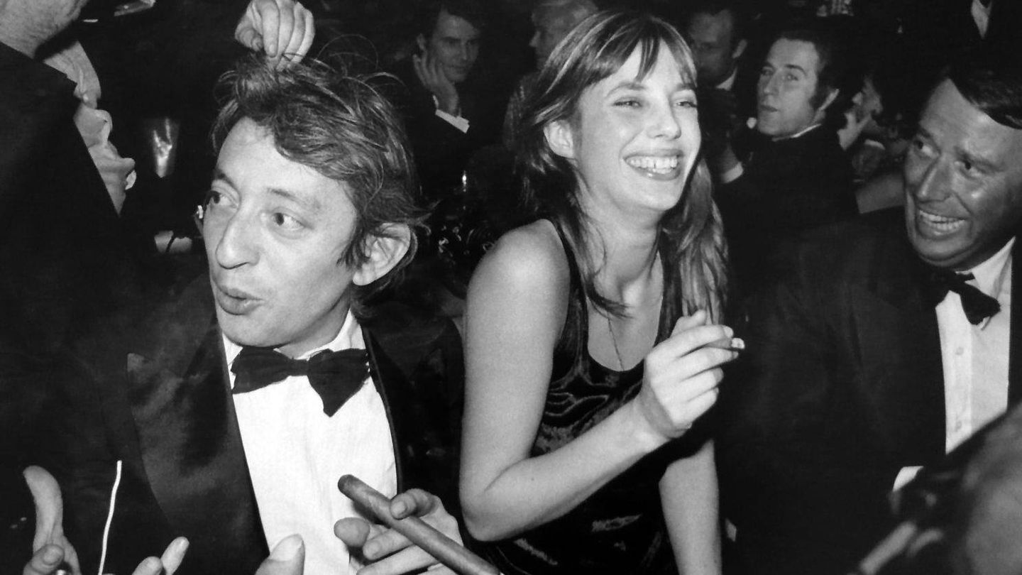 Serge Gainsbourg y Jane Birkin en 1974. (EFE/Michel Giniès)