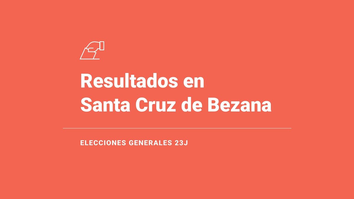 Resultados, ganador y última hora en Santa Cruz de Bezana de las elecciones generales 2023: el PP, fuerza más votada