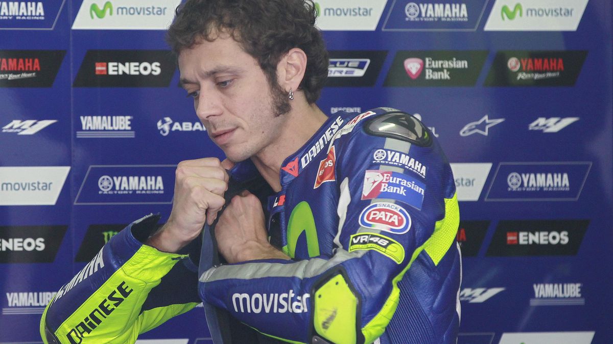 Rossi se juega su décimo Mundial en Valencia, "un circuito que me da asco"