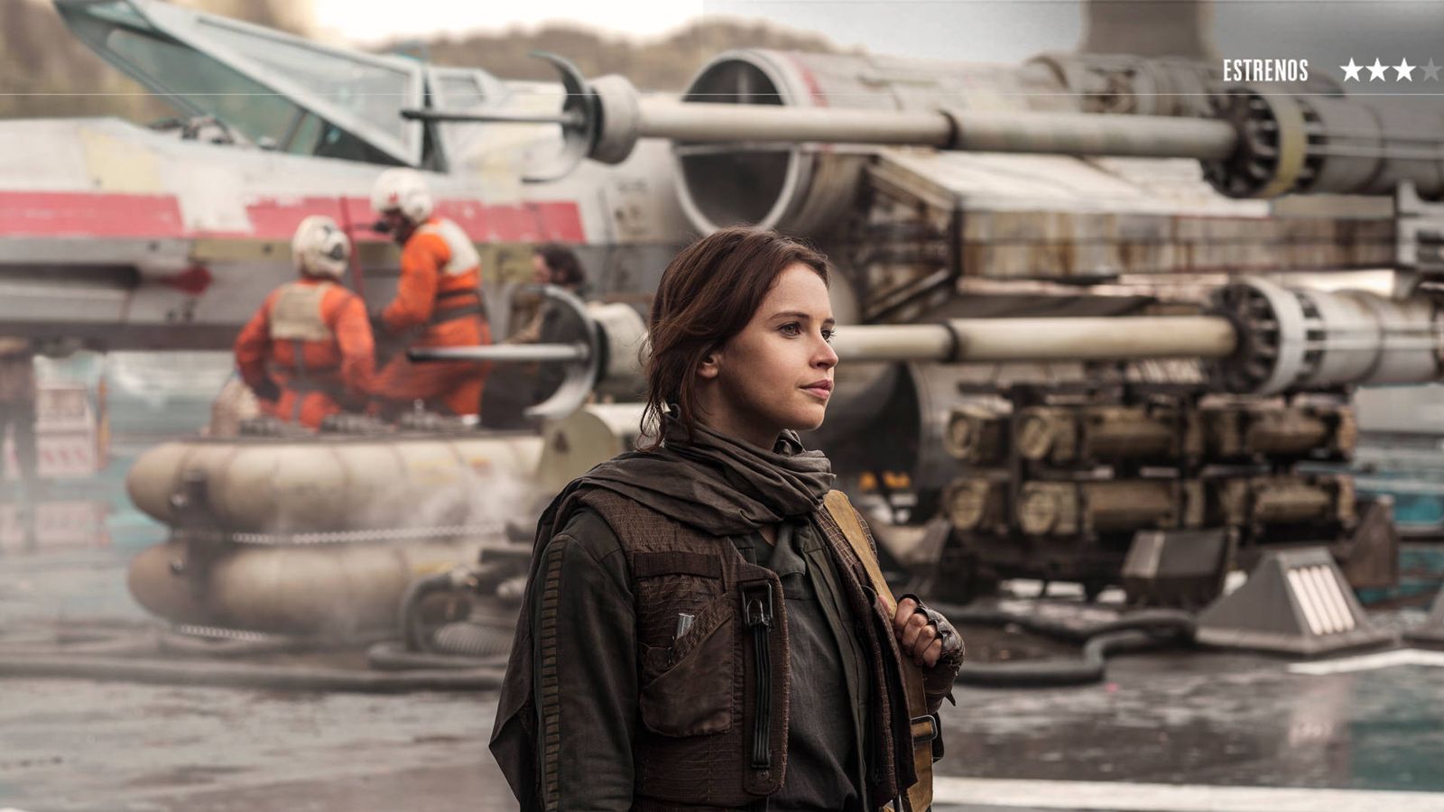Foto: Felicity Jones protagoniza 'Rogue One: una historia de Star Wars'