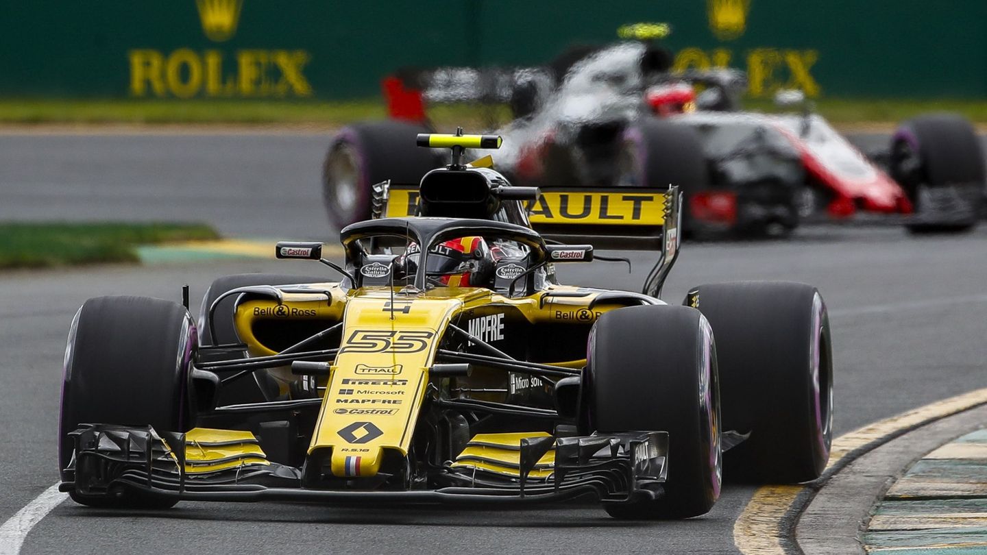 Sainz dio esperanza a Renault de que pueden superar a Haas. (EFE)