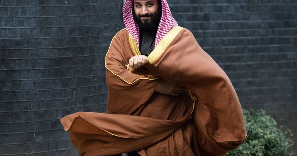 Foto: Mohamed Bin Salman, heredero al trono saudí, en Londres. (Getty)