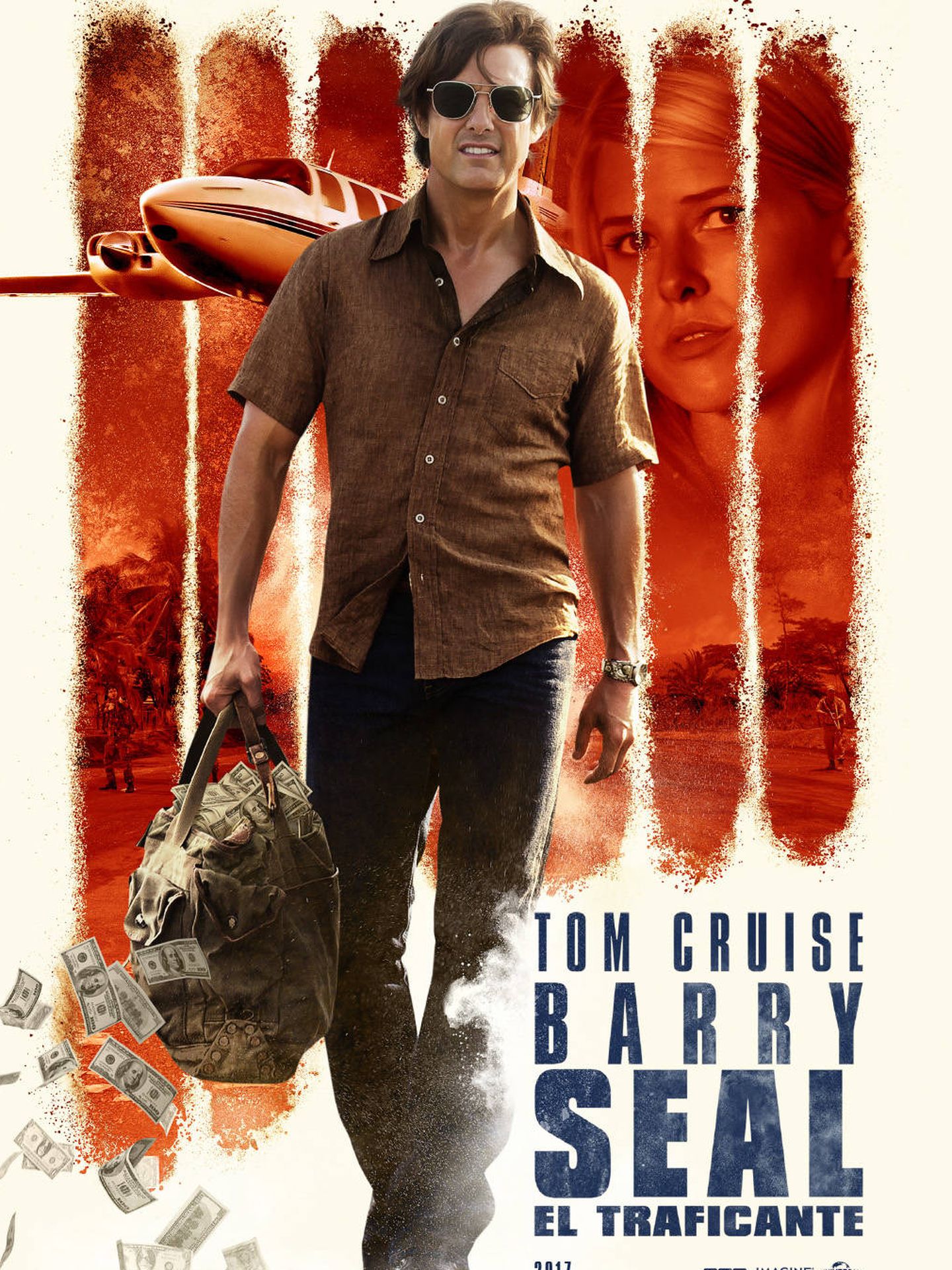 Cartel de 'Barry Seal: el traficante'.