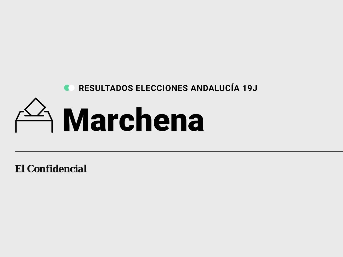 Foto: Resultados en Marchena, Sevilla, de las elecciones de Andalucía 2022 este 19-J (C.C./Diseño EC)