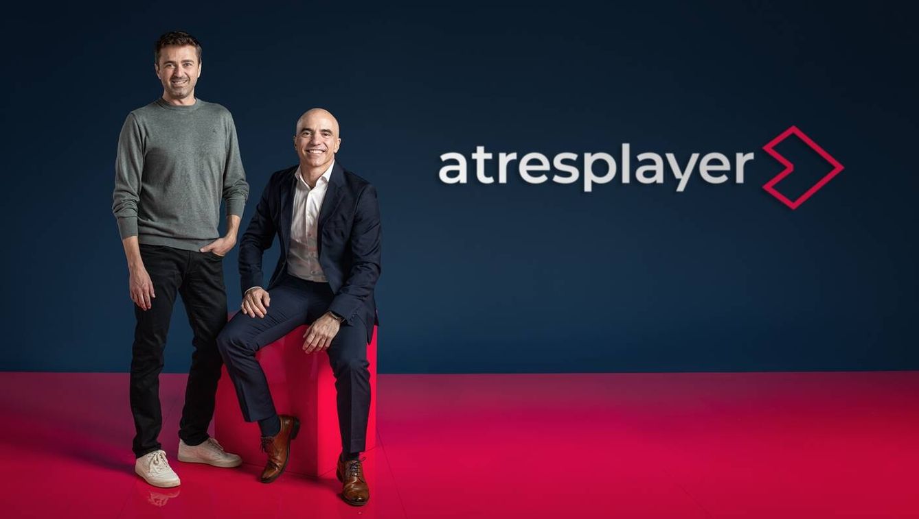 José Antonio Antón, Director de Contenidos de Atresmedia, y Emilio Sánchez Zaballos, Director de Atresplayer