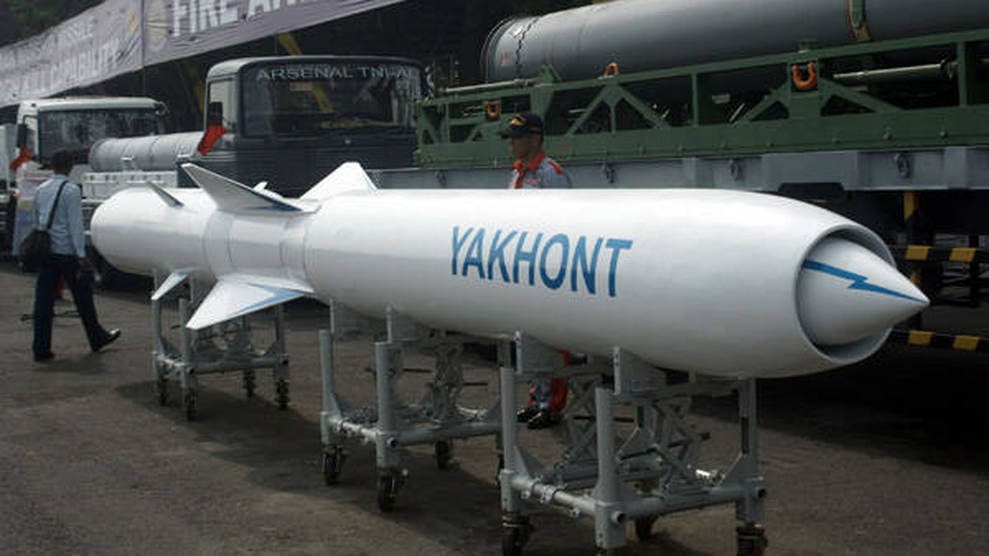 El P-800 Oniks podría ser el misil que se ha hecho pasar por el Zircón en la pruebas de vídeo rusas. 