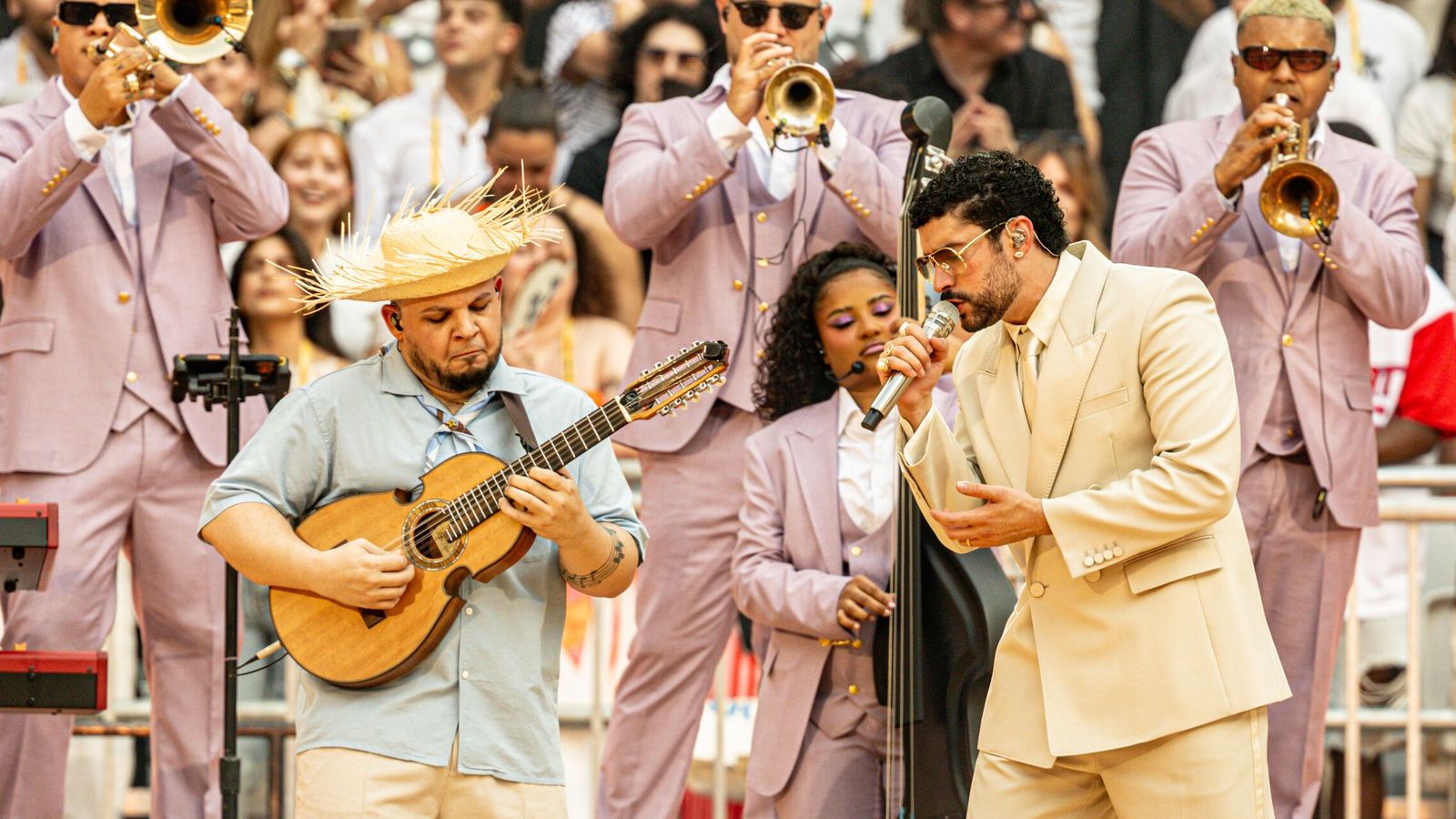 Bad Bunny se siente en casa tras cuatro noches en el Riyadh Air Metropolitano de Madrid