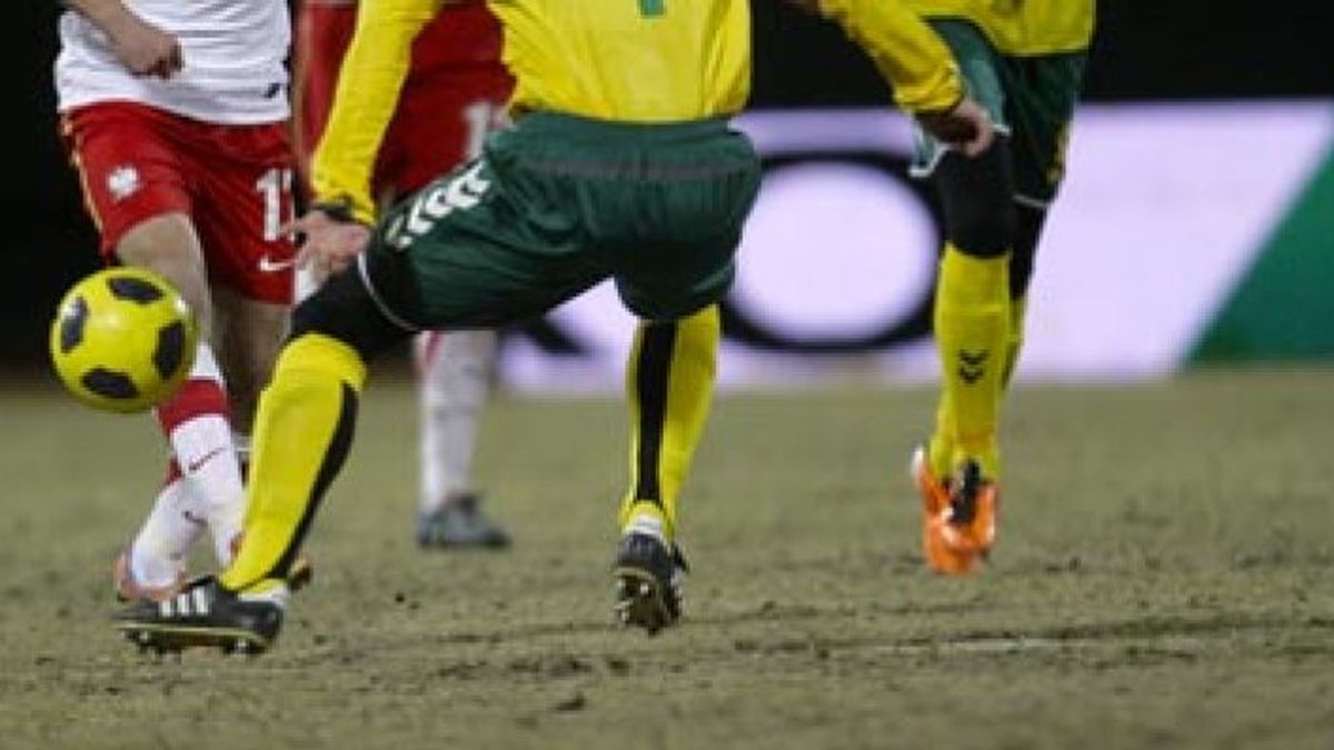 El partido de la Selección ante Lituania corre peligro porque "no hay césped"