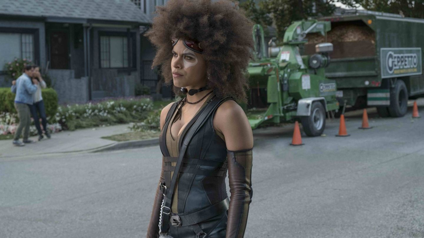 Zazie Beetz es Domino en 'Deadpool 2'. (20th Century Fox)