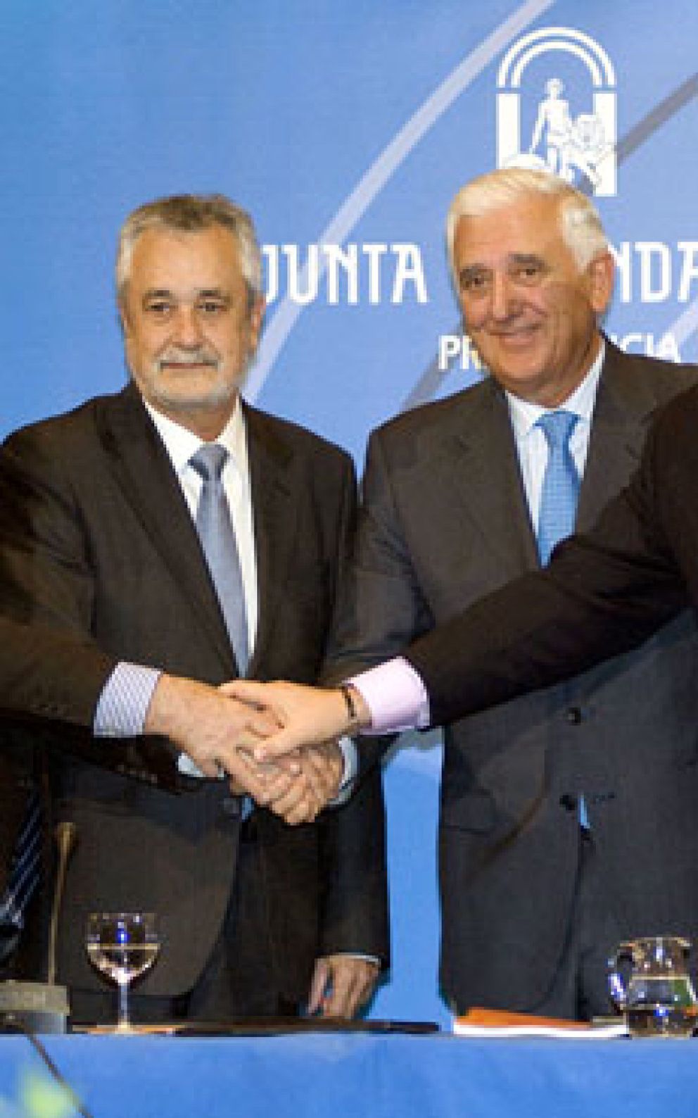 Foto: Griñán quiere al presidente de los empresarios andaluces como 'número uno' de la CEOE