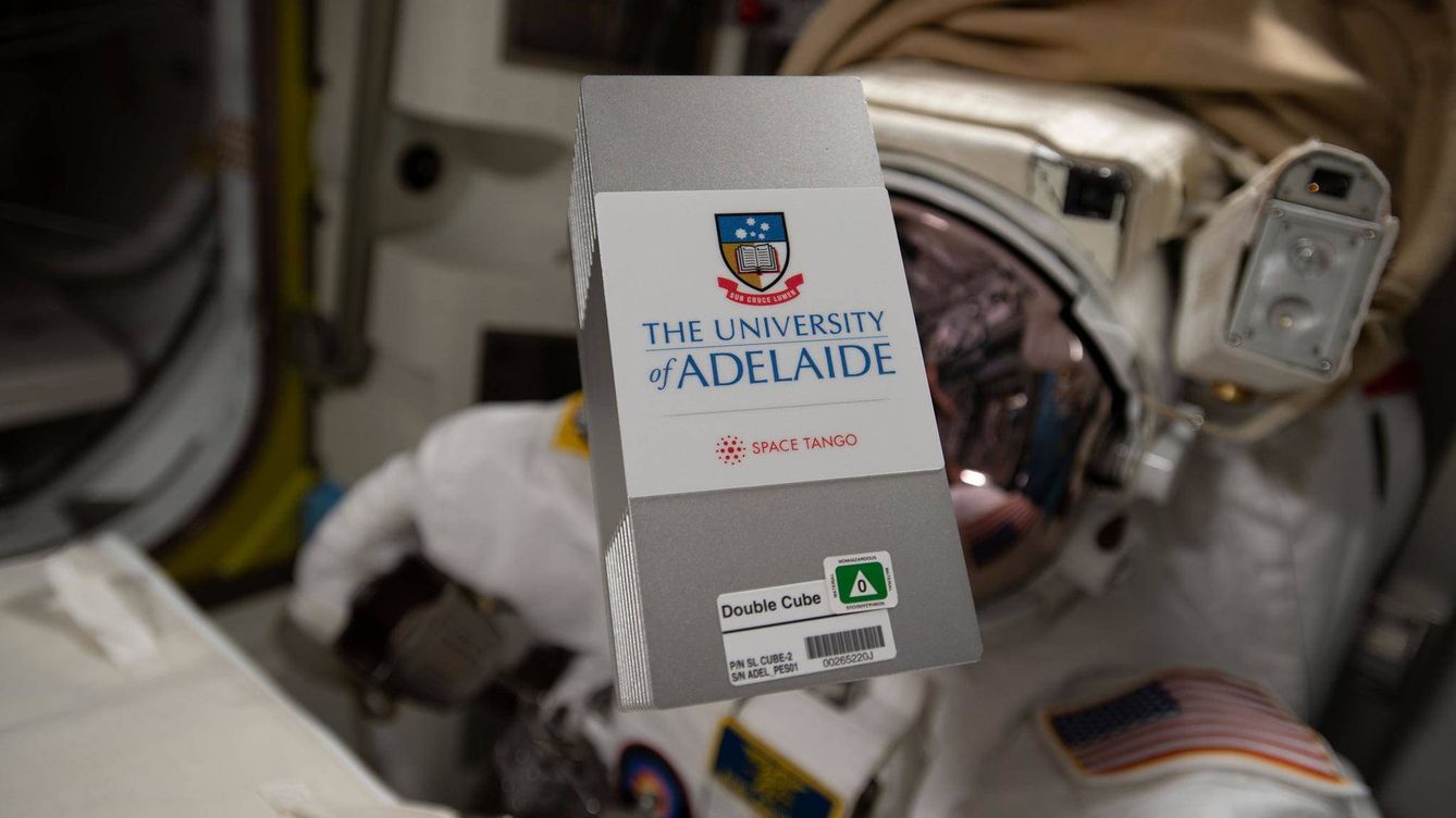 Foto: Las pastillas de la Universidad de Adelaida (NASA)