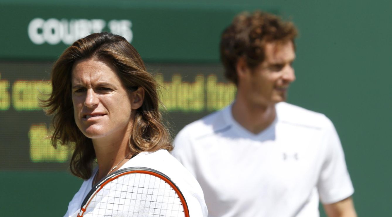 La francesa Amelie Mauresmo asesora a Andy Murray desde hace tiempo (Reuters)