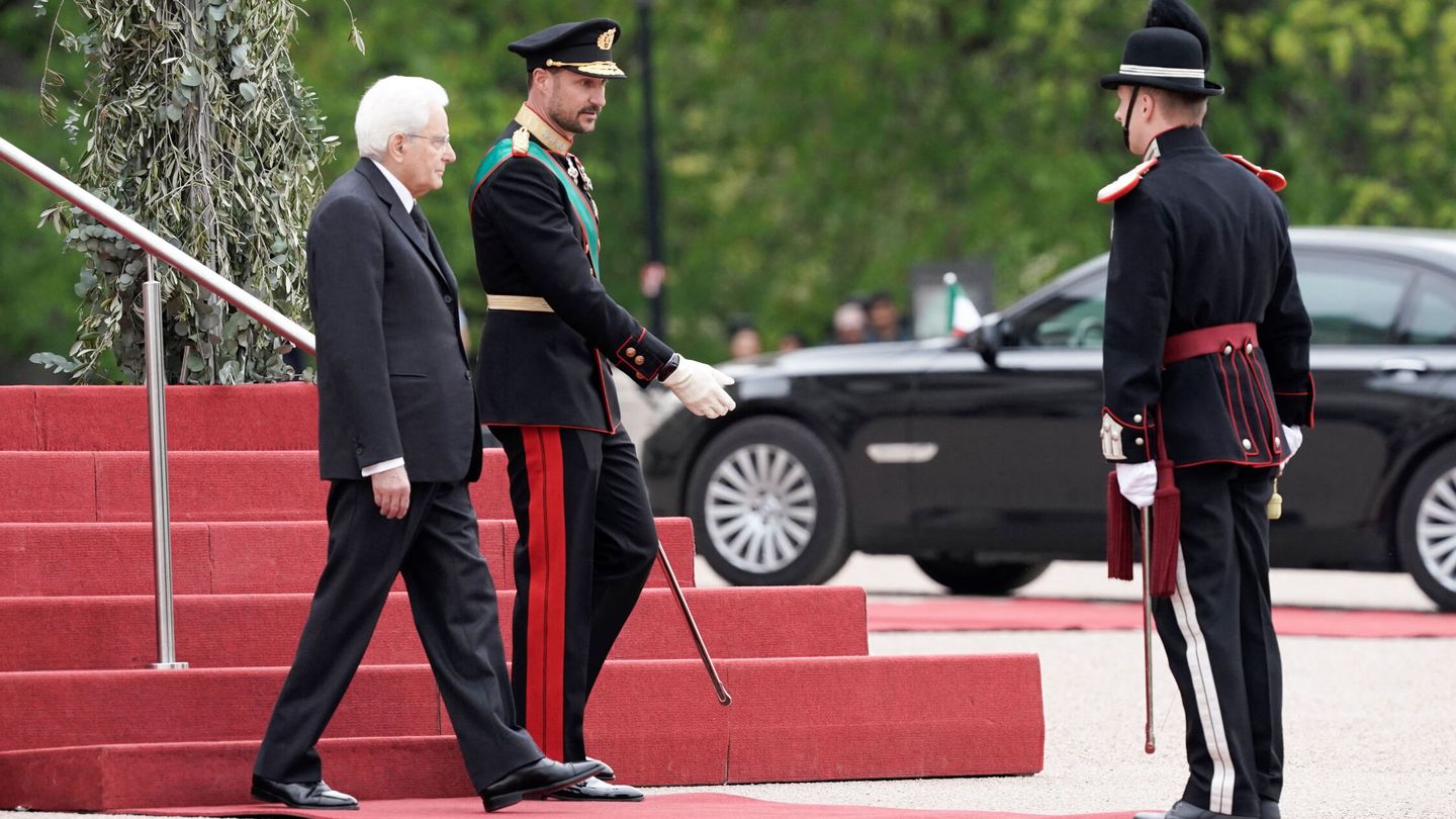 La visita oficial de Italia a Noruega. (Reuters)