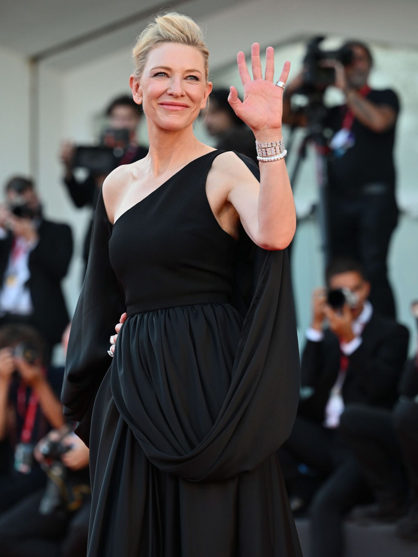 Cate Blanchett, en la alfombra roja. (EFE/Ettore Ferrari)