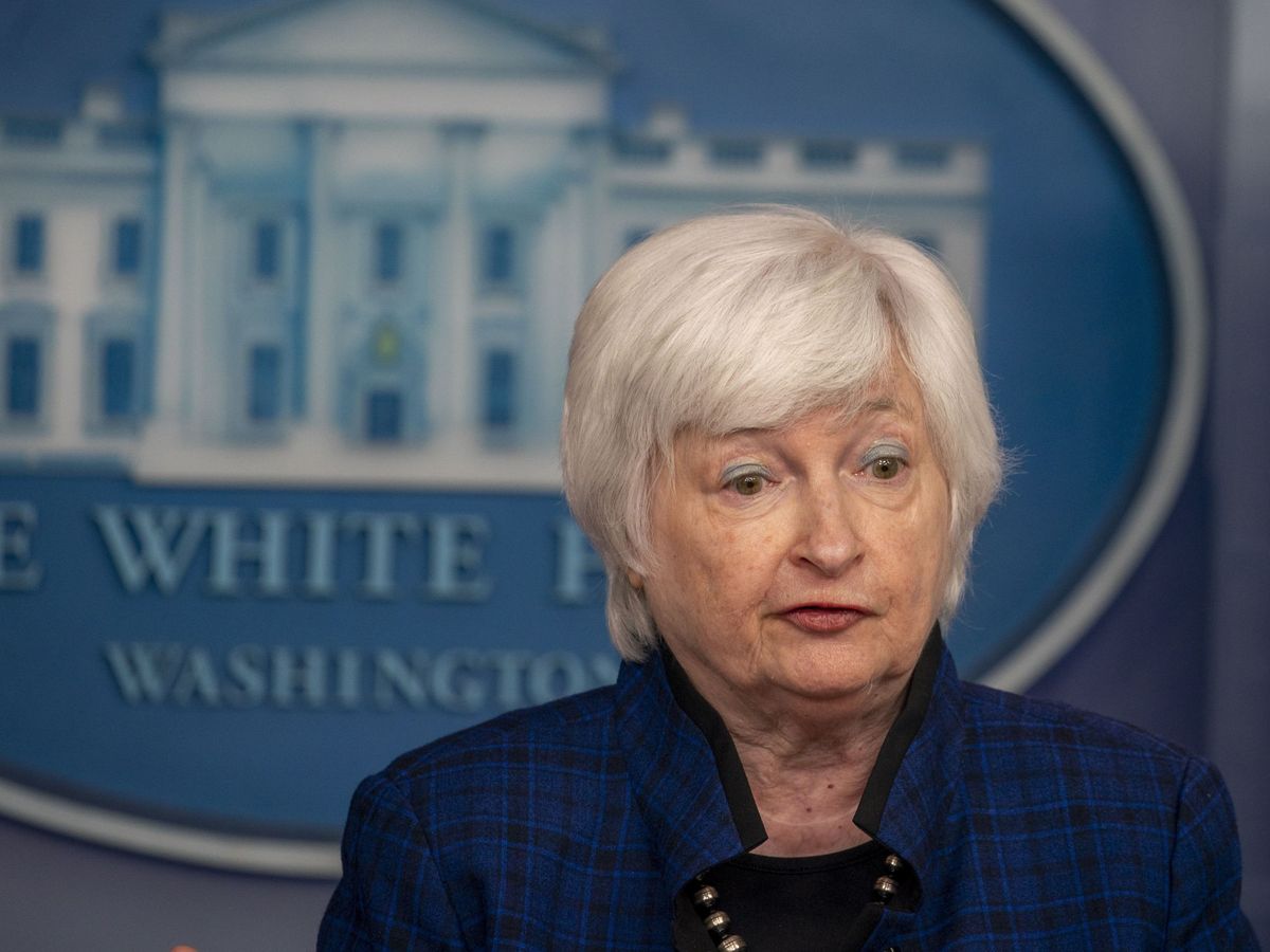 Foto: La secretaria del Tesoro de Estados Unidos, Janet Yellen. (EFE)