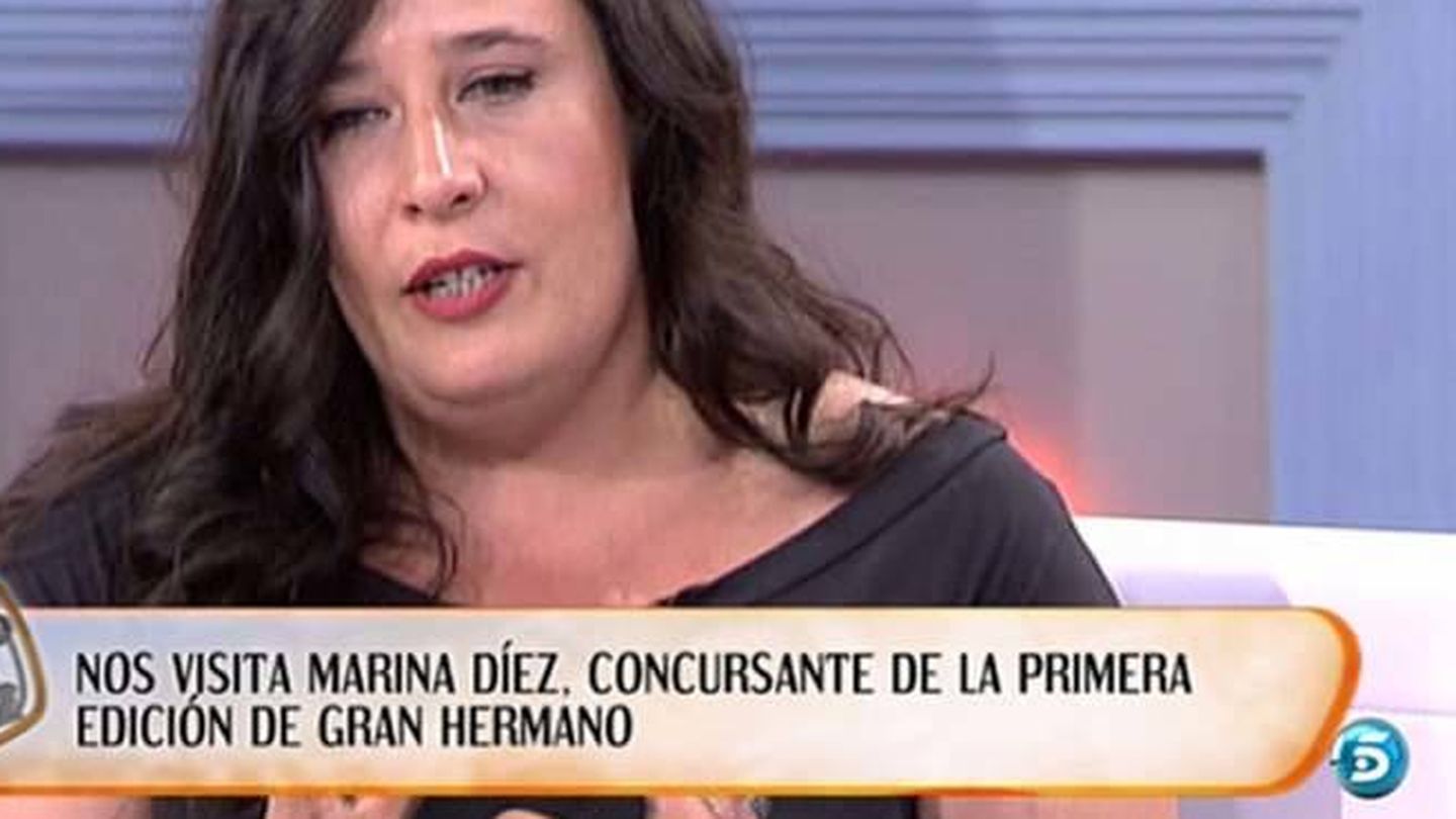  Marina Díez, en la actualidad. (Telecinco)