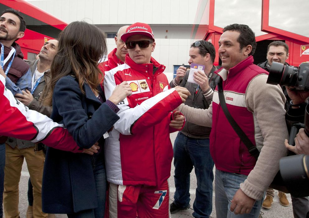 Foto: Kimi Raikkonen es optimista con el nuevo Ferrari (EFE)