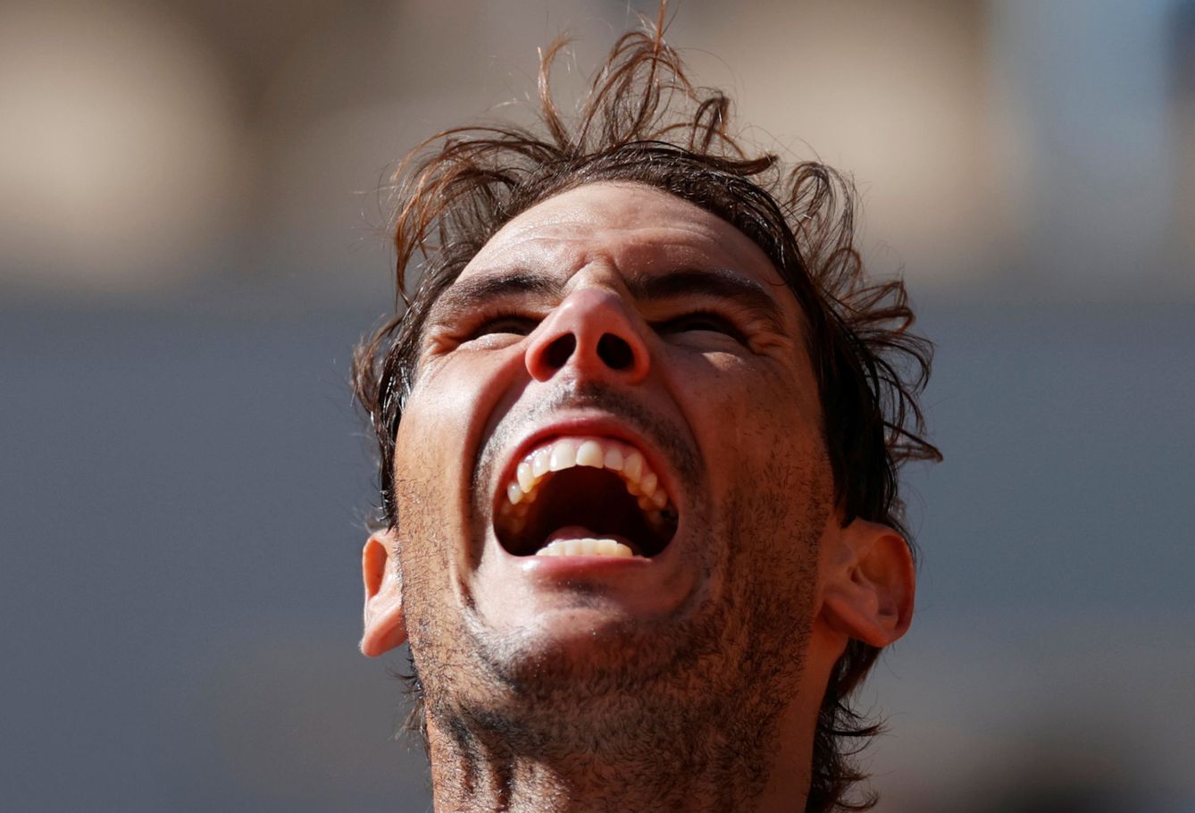 Rafael Nadal celebra su victoria en octavos ante Sebastian Korda. (Reuters)