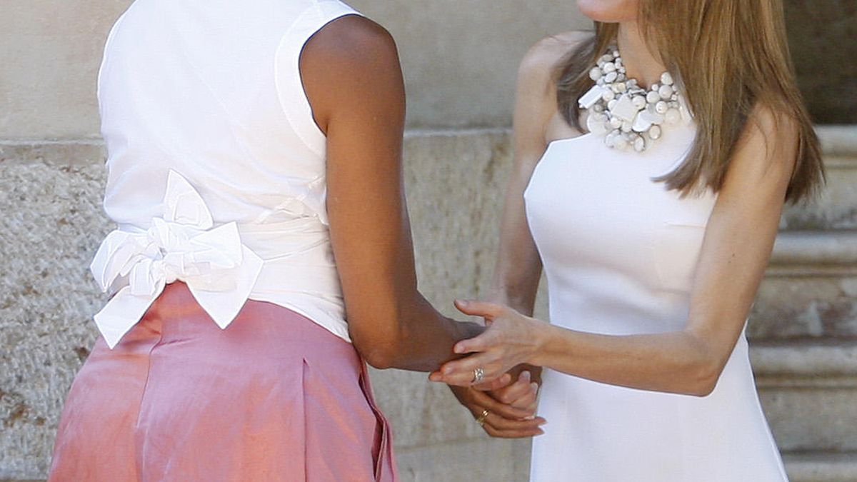 Doña Letizia tomará el té con Michelle Obama y visitará el huerto de la Casa Blanca 