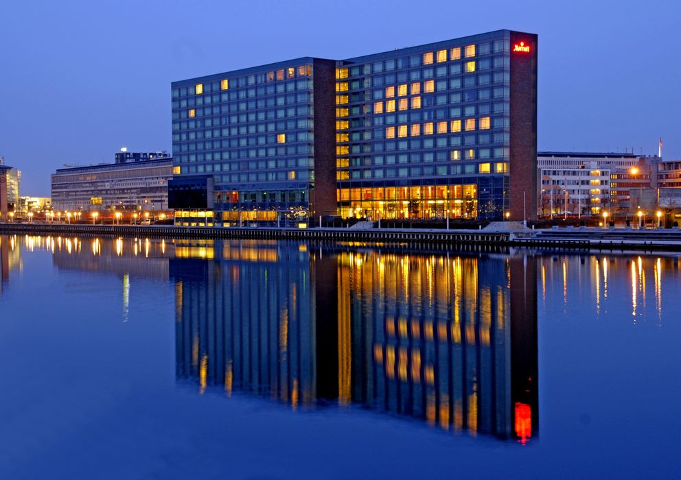 Foto: El hotel Marriot en el centro de Copenhague, donde se ha celebrado la reunión anual de Bilderberg. (Marriot)