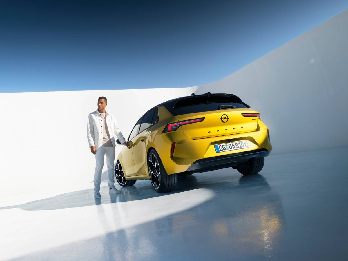 Foto: La nueva generación del Opel Astra llegará a los concesionarios a comienzos de 2022.